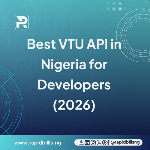 Best VTU API in Nigeria for Developers (2026)
